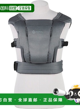 【日本直邮】Ergobaby EBC EMBRACE 柔软空气洗涤黑色 CREGBCEMAS