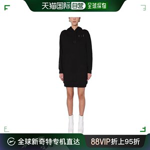 自营｜Mcq女士连帽卫衣黑色百搭舒适简约624588-RQR20-1000