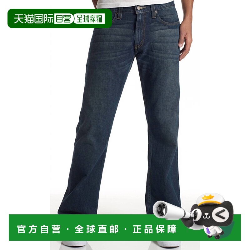 自营 levi's527修身开叉低腰牛仔裤大修-大修 美国奥莱直发李维斯