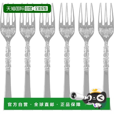 【日本直邮】Nagao 古董 Hime 叉 镀银 6 件套 日本制造