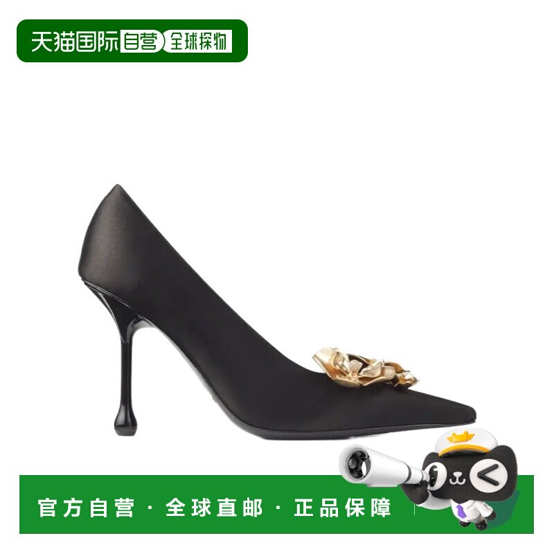1h可退 香港直邮JIMMY CHOO 女士高跟鞋 IXIA95BGUBLACKMETALMIX