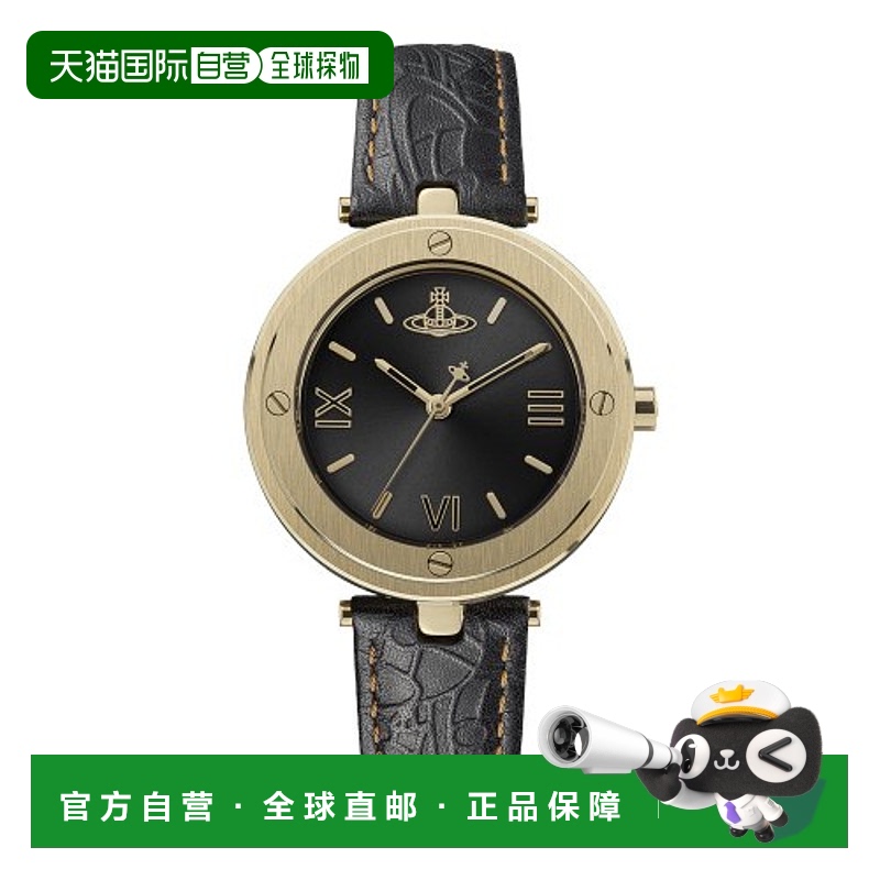 韩国直邮VIVIENNE WESTWOOD 手表女士VV287BKBK Whitehall VV287BK
