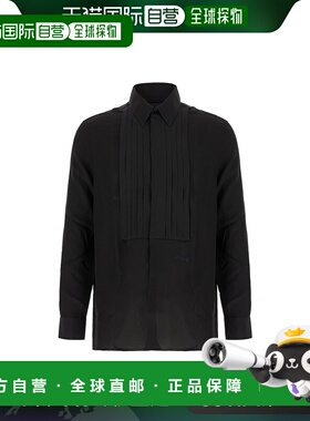 香港直邮GIVENCHY 男士衬衫 BM613C14M8001 SS2025 黑色 CAMICIE