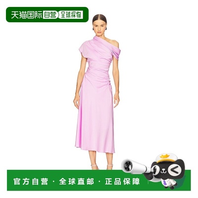 1h可退 香港直邮潮奢 Simkhai 女士 Joanna 中长连衣裙 4251326Q