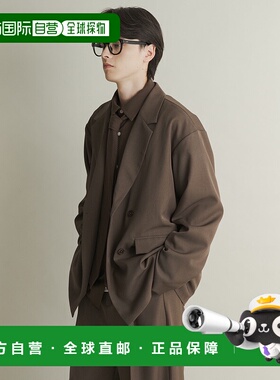 1h可退 日本直邮SENSE OF PLACE 男装 双排扣宽松西装外套 AAA617