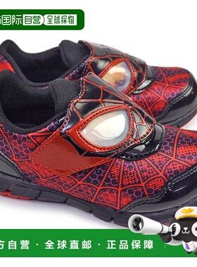 日本直邮MoonStar 儿童运动鞋 MV 030 漫威蜘蛛侠男童抗菌鞋