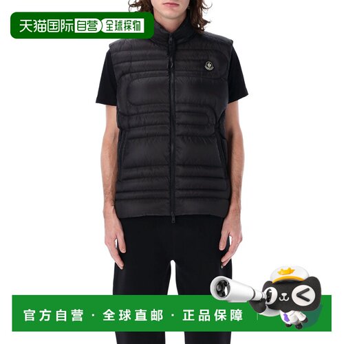香港直邮MONCLER 男士马甲 26P1A00019598BX999 SS2026 黑色