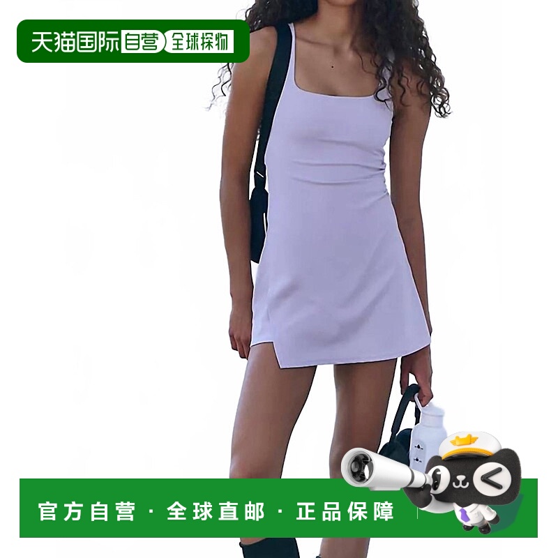 自营free peopleNever Better Mini Dress In Lavender Glaze - l