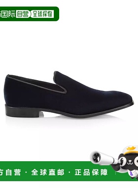 1h可退 【美国直邮】saks fifth avenue 男士 时尚休闲鞋皮鞋