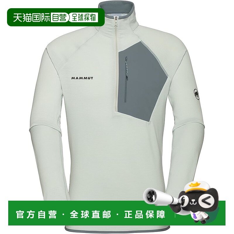 【日本直邮】猛犸象 Aenergy Light ML 半拉链 AF 男款 灰色夹克