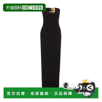 香港直邮BALMAIN 女士连衣裙 RG080JL050PA SS2026 黑色