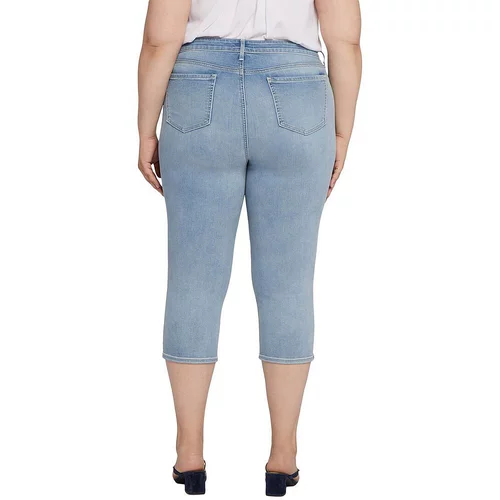 Узкие прямые очаровательные джинсы NYDJ с девятью точками для самостоятельного управления, модный бренд, модные, повседневные и универсальные, простые, американские.