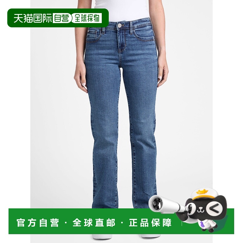 自营 guessEco-Brynn直筒牛仔牛仔裤-中等洗涤 美国奥莱直发
