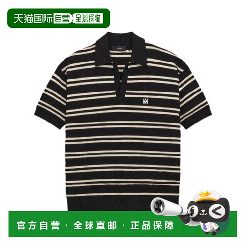 1h可退 香港直邮AMIRI 男士POLO衫 AMTOKN1103001 AW2026 花色 条