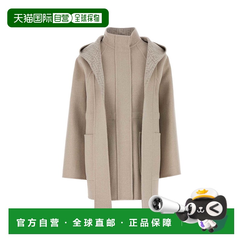 香港直邮FENDI 女士西服 FJ7587A5HDF1MYZ AW2025 花色 Parka-Sty