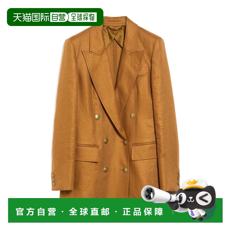 1h可退 香港直邮MAX MARA 女士西服 1041013206002 SS2023 棕色
