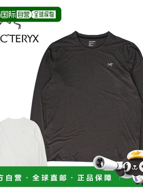 日本直邮ARC'TERYX Cormac Crew 长袖T恤训练 T恤黑白X000009719