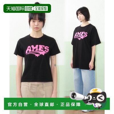 韩国直邮AMES WORLDWIDE女士女装T恤AM2FMUT501ABK