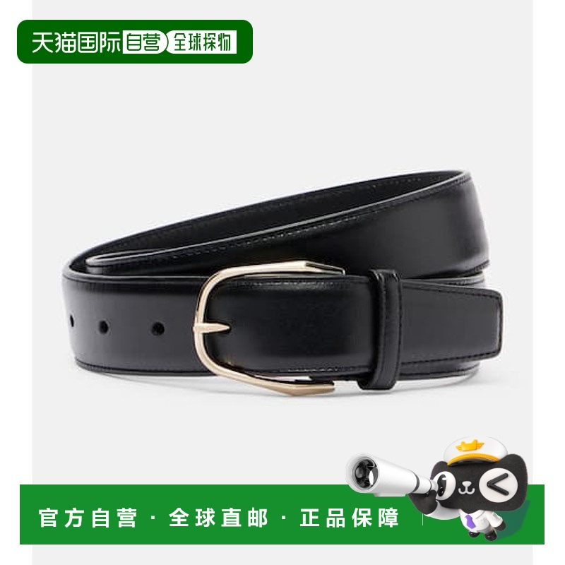 香港直邮潮奢 Saint Laurent 圣罗兰 女士 皮带腰带牛皮