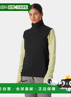 自营欧洲直邮Helly Hansen 女士黑色聚酰胺Odin轻质弹力绝缘背心2