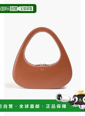香港直邮Coperni 女士 Baguette 皮革手提包 COPBA04405CAMEL