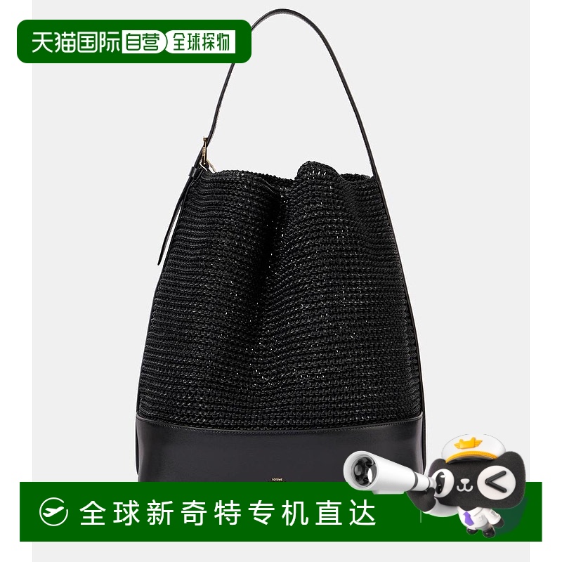 1小时内可退 香港直邮TOTÊME 女士 束带编织皮革手提包 004162