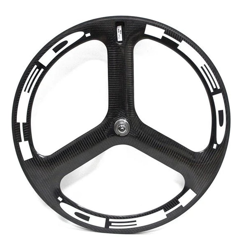 HED H3 FR碳纤维三柱内外胎自行车后轮公路自行车轮组后轮19X55MM