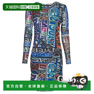 欧洲直邮Desigual 多思奇格 VEST_LETTERING 女士服装短连衣裙 23