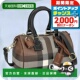 日本直邮Burberry 棕色 8069663 手提包 女士品牌格子