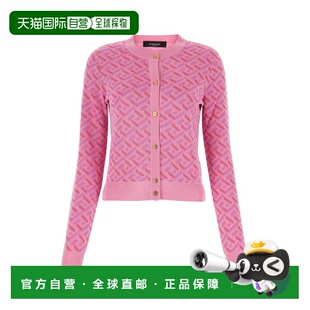 欧洲直邮VERSACE 10090391A051435P740 女士针织毛衣开衫
