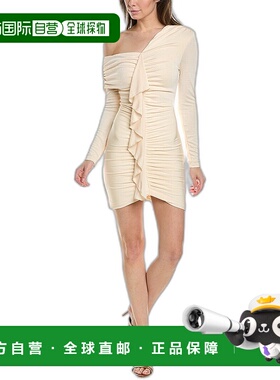 自营 Misha Daxton 迷你连衣裙 - 白色 包臀裙美国服饰直发奥莱