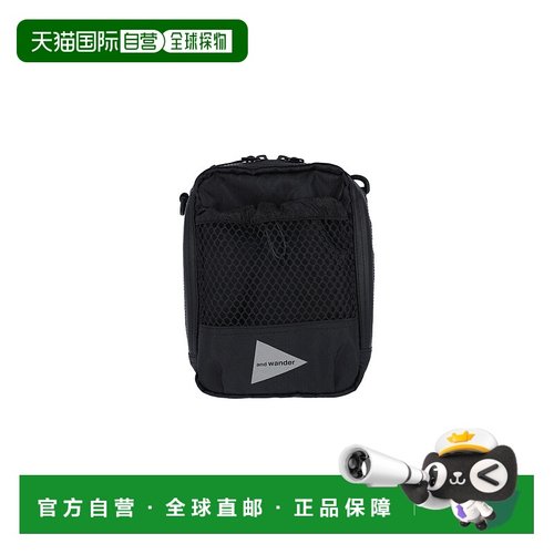 香港直邮And Wander 男士 Wander Bags 黑色单肩包 5745975207
