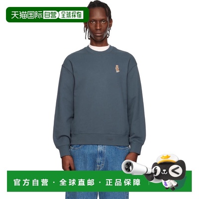 1h可退 香港直邮MAISON KITSUNE 男士 蓝色 Dressed Fox Comfort