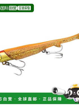 【日本直邮】达亿瓦Rodem R4 Shad - 21克 橙金软饵 + 铅头钩