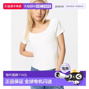 女款 Airism文胸T恤短袖 WHITE 47700 日潮跑腿UNIQLO优衣库