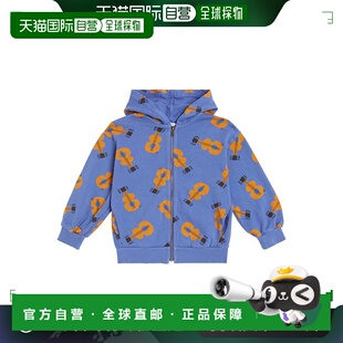 1h可退 香港直邮bobo choses 女童 Acoustic Guitar 棉质针织连帽