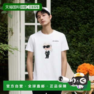 A1W17130潮流穿搭时尚 香港直邮Karl T恤 短袖 高级感 Lagerfeld