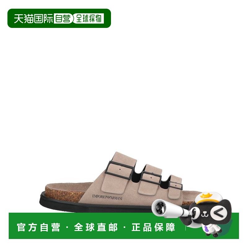 1h可退 香港直邮潮奢 Emporio Armani 安普里奥 阿玛尼 男士 凉鞋,流行男鞋,其他凉鞋,淘宝优惠券,粉丝福利购,淘宝优惠卷