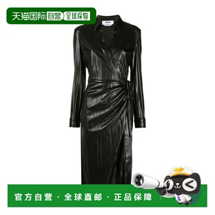 香港直邮MSGM 3341MDA04P22761599Black 褶裥连衣裙