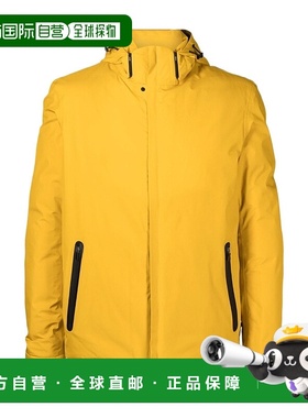 香港直邮HERNO 男士夹克 PI00240UL111213350 AW2022 黄色 抽绳连