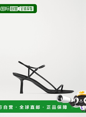 1h可退 香港直邮潮奢 The Row 女士 Bare 皮革凉鞋 F1099L35BLACK
