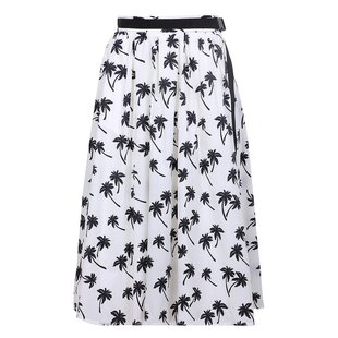 SS2022 2D00007595Z5040 米白色 女士半身裙 MONCLER