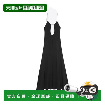 香港直邮Saint Laurent 羊毛长连衣裙 686792YAZA2露背长裙