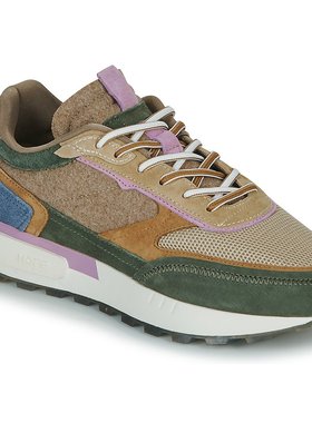 欧洲直邮Hoff 男女同款Tribe部族系列磨绒撞色时尚休闲运动鞋