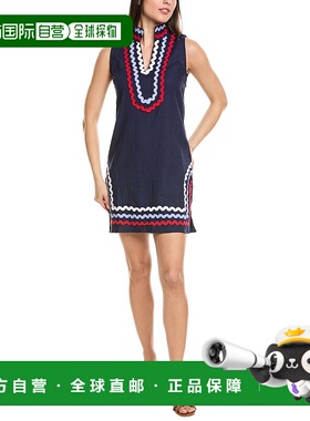 自营 SAIL TO SABLE 无袖经典束腰外衣 - 蓝色 美国奥莱直发外套