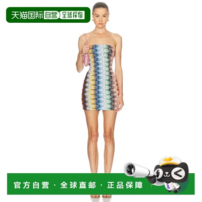 1h可退 美国直邮MISSONI 米索尼 女士 无袖短款连衣裙 DS26SG3X