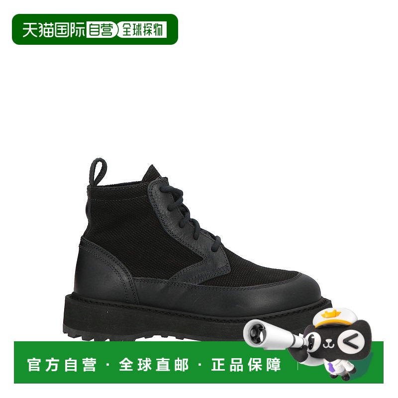 1h可退 香港直邮潮奢 Diemme 女士 脚踝靴 black黑色 舒适时尚