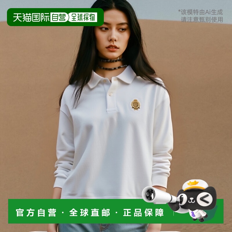 韩国直邮POLO RALPH LAUREN 女士Polo衫CRST CRPPOLO-LONG SLEEVE-