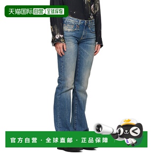 D081A R13WD090 香港直邮R13 腰带环牛仔长裤