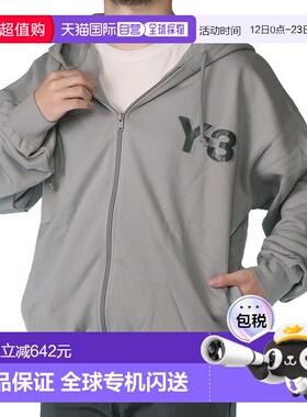日本直邮阿迪达斯 Y-3“LOGO ZIP HODDIE”男女士连帽拉链长袖卫/